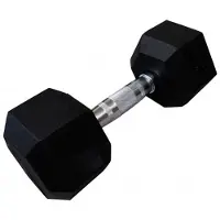 Softee Hex Dumbbell 27.5kg Zilver