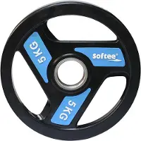 Softee Olympic Plate 5kg Zwart 5 kg