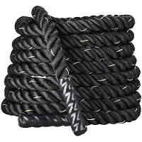 Softee Functional Battle Battle Rope Zwart 15 m