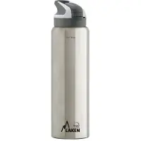 Laken Summit Bottle 1l Zilver