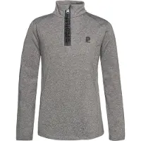 Protest Skipully Boys Rewillowy Jr 1/4 Zip Active Dark Grey Melee-Maat 176
