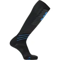 UYN Skisok Men Evo Race One Black/Blue-Schoenmaat 35 - 38