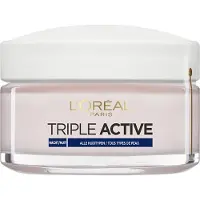 L'Oréal 2x Triple Active Nachtcrème 50 Ml