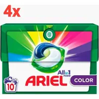 Ariel Color All-in-1 Pods 4 x 10 stuks