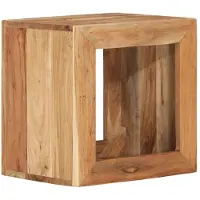 vidaXL Kruk 40x30x40 cm massief acaciahout