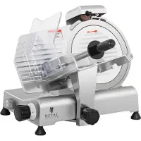 Royal Catering Vleessnijmachine - Ø 250 mm - 0 - 8 mm - met messenslijper