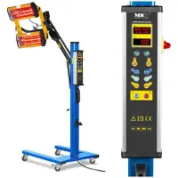 MSW Infrarood lakdroger - 2.200 W - 2 stralers - digitale display