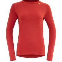 Devold - Expedition Woman Shirt - Merino-ondergoed XL, rood