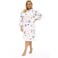 Cornette Dames Nachthemd Nachtjapon Esme 734/407 48 / 4XL