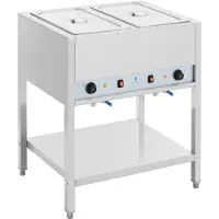 Royal Catering Bain Marie - 1265 W - 2 x GN 1/1 - met voet - Royal Catering