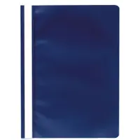 Exacompta 25x Snelhechtmap PP standaardkwaliteit - A4 - Blauw - 449207B