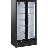 Royal Catering Dranken koelkast - 458 l - Royal Catering - Zwart, gepoedercoat staal