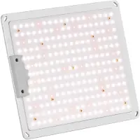 Hillvert Volledig spectrum plantengroeilamp, 30 x 24 cm, 234 LED's, 110 W, zilver