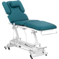 Physa Massagetafel - 3 motoren - 200 kg - Turkoois
