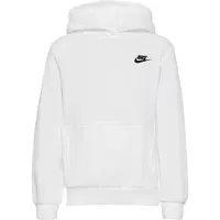 Nike Sweatshirt 'Club Fleece' zwart / wit