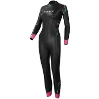 Zone3 Agile Woman Long Sleeve Neoprene Wetsuit Zwart 2XL Vrouw
