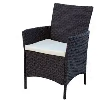 Aktive Table With 4 Chairs Zwart