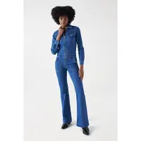Salsa Jeans Destiny Jumpsuit Met Lange Mouwen
