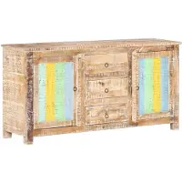 vidaXL Dressoir 151x40x75 cm ruw acaciahout
