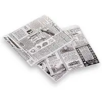 Cosy & Trendy Vetvrij Papier Hamburger- Pizza Slice Zakjes 17 x 18 cm - 500 Stuks