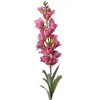 Clayre & Eef Kunstbloem 95 cm Roze Kunststof Kunstplant Roze Kunstplant