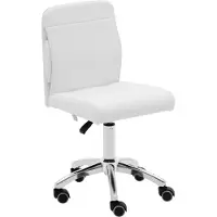 Physa rolkruk met rugleuning - 48 - 62 cm - 150 kg - wit