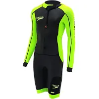 Speedo Swimrun 2.0 Long Sleeve Shorty Groen,Zwart ST Man