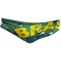 Turbo Brasil New Swimming Brief Groen 12-24 Months Jongen