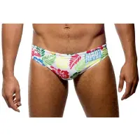 Turbo Island Swimming Brief Wit 4XL Man