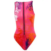 Turbo Dragonette Swimsuit Oranje,Roze L Vrouw