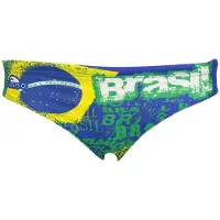 Turbo Happy Brazil Swimming Brief Veelkleurig 5XL Man