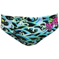 Turbo Red Dragon Swimming Brief Veelkleurig 3XL Man