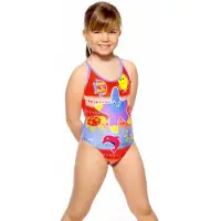 Turbo Sea Friends Swimsuit Veelkleurig 5-6 Years Meisje