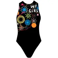 Turbo Spiro Swimsuit Zwart S Vrouw
