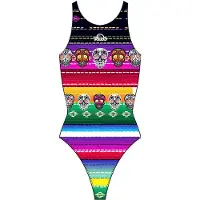 Turbo Poncho Swimsuit Veelkleurig M Vrouw