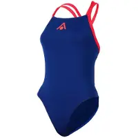 Aqua sphere Essential Open Back Swimsuit Blauw FR 48 Vrouw