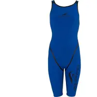Aquafeel 2190250 Open Back Competition Swimsuit Blauw 36 Vrouw