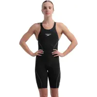 Speedo Fastskin Lzr Pure Intent 2.0 Open Back Competition Swimsuit Zwart UK 23 Vrouw