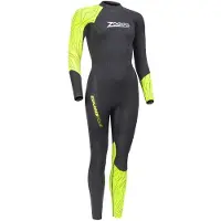 Zoggs Explorer Tour Woman Long Sleeve Neoprene Wetsuit Geel 2XL Vrouw