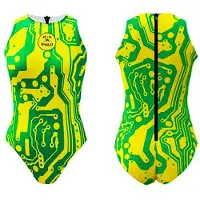 Turbo High Tech Swimsuit Groen 5XL Vrouw