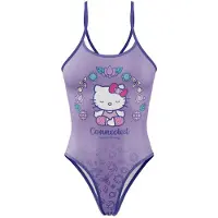 Otso Hello Kitty Connected Swimsuit Paars 2XS Vrouw