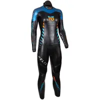 Blue Seventy Helix Woman Long Sleeve Neoprene Wetsuit Zwart M Vrouw