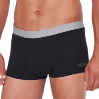 Sloggi men GO ABC 2.0 Hipster 2P Heren Onderbroek - Zwart - Maat S