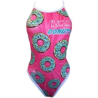 Turbo Comic Donut Revolution Swimsuit Roze L Vrouw