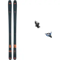 Zag - Toerski packs - Toerski Pack Adret 78 2024 voor Heren van Hout - Marine blauw