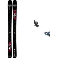 Movement - Toerski packs - Toerski Pack Session 90 Women voor Dames van Hout - Zwart