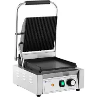 Royal Catering Contactgrill - Ribbed + Flat - - 1,800 W