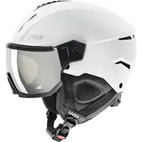 Uvex Instinct Visor, ski helm met vizier, wit