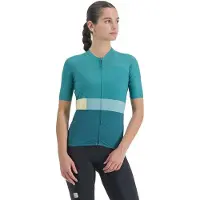 Sportful Snap Vrouwen Trui Korte Mouw Groen