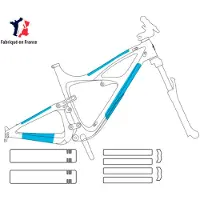 Ytwo Coatup Vbr E-bike 300 Microns Framebescherming 8 Stukken